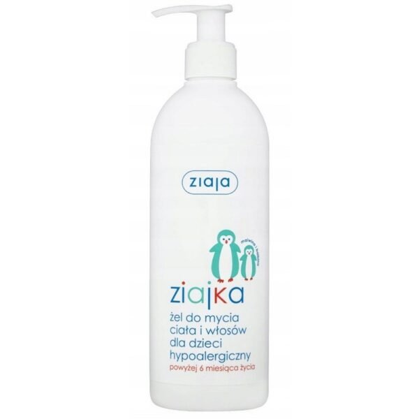 A gentle 2-in-1 preparation, body and hair wash gel for children and infants over 6 months.
