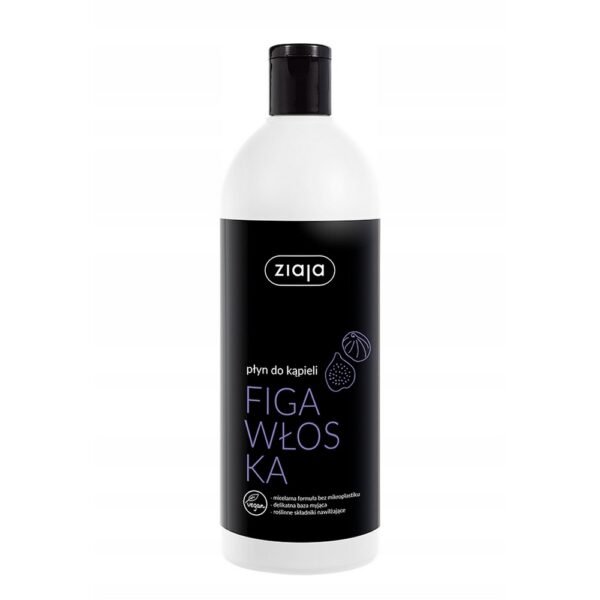 Bath liquid infused with Italian fig nectar creates a relaxing bathing atmosphere.
