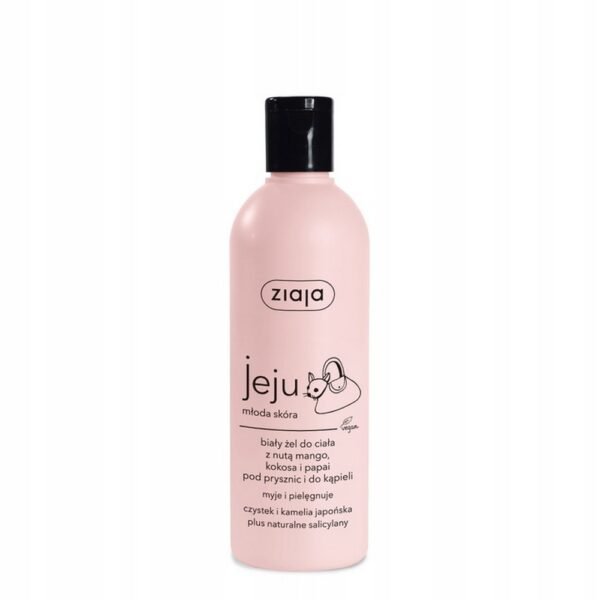White body gel with notes of mango, coconut and papaya for shower and bath gently cleanses, does not dry, and leaves a pleasant aroma on the skin.