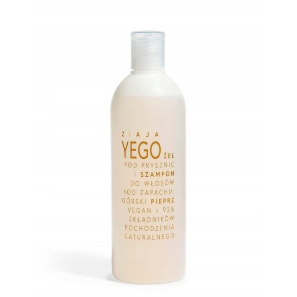Refreshing and cleansing shower gel with shampoo with gel consistency and friendly formula.