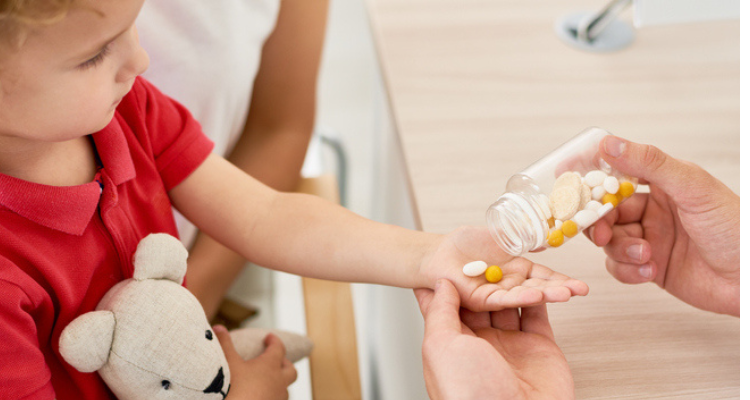 What role does zinc play for a child's health? What supplements can be given to children during zinc deficiency.