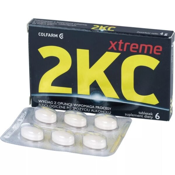 2KC XTREME is a dietary supplement containing vitamins and minerals that support the body.