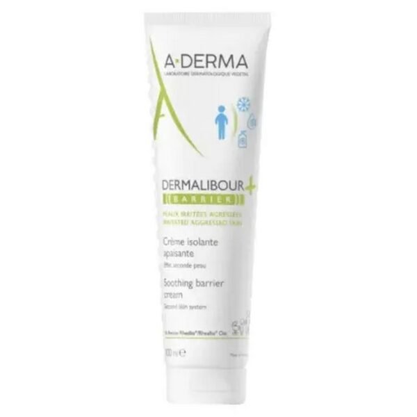 A-Derma Dermalibour+ Barrier Soothing Isolating Cream is a cosmetic product whose ingredients protect and soothe irritated, damaged skin.