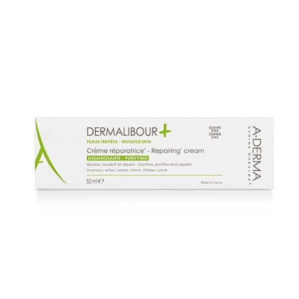 A-Derma's Dermalibour+ is a creamy product suitable for the whole family, designed to treat minor skin discomforts and irregularities such as redness, cracks and abrasions.