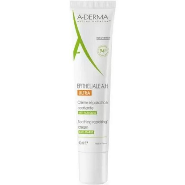 A-Derma Epitheliale A.H Ultra soothing and regenerating cream is a cosmetic product for the care of skin weakened after superficial dermatological treatments and changes in the epidermis that may leave marks.