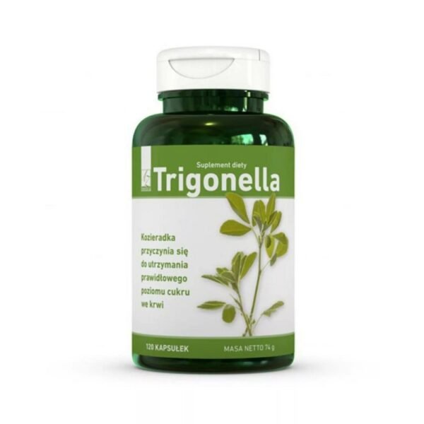 Fenugreek trigonella, part of the dietary supplement: helps maintain normal blood sugar levels.