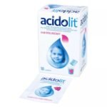 Acidolite in the form of raspberry-flavored sachets is used to replenish fluid and minerals in the body both during diarrhea and diarrhea combined with vomiting.