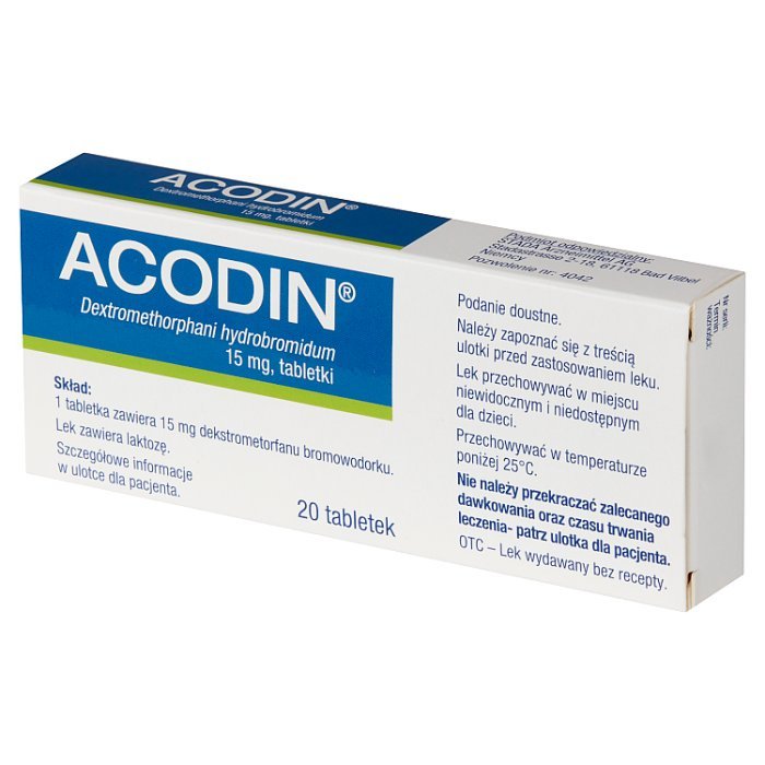ACODIN, 15 MG, 20