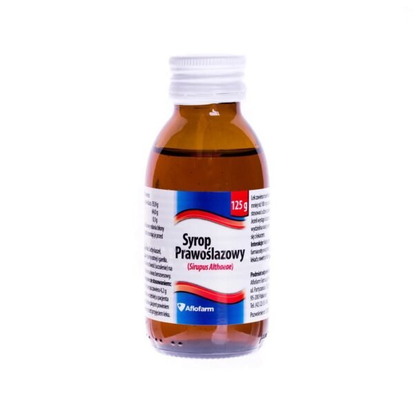 Marshmallow syrup protects the mucous membranes of the mouth and throat, protecting them from irritation.