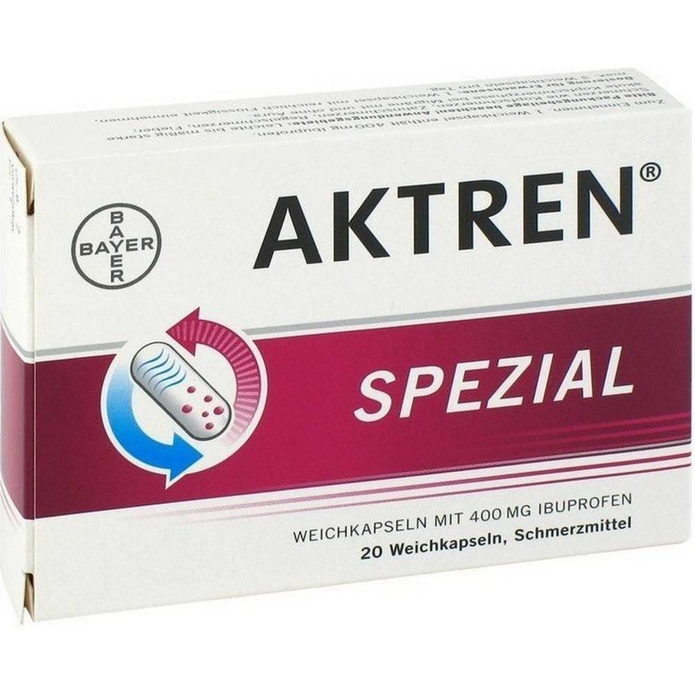 AKTREN TABLETS, 20 PCS