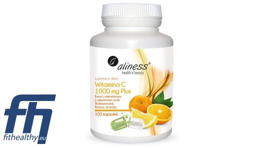 ALINESS DIETARY SUPPLEMENT VITAMIN C 1000 MG PLUS 100 CAPSULES