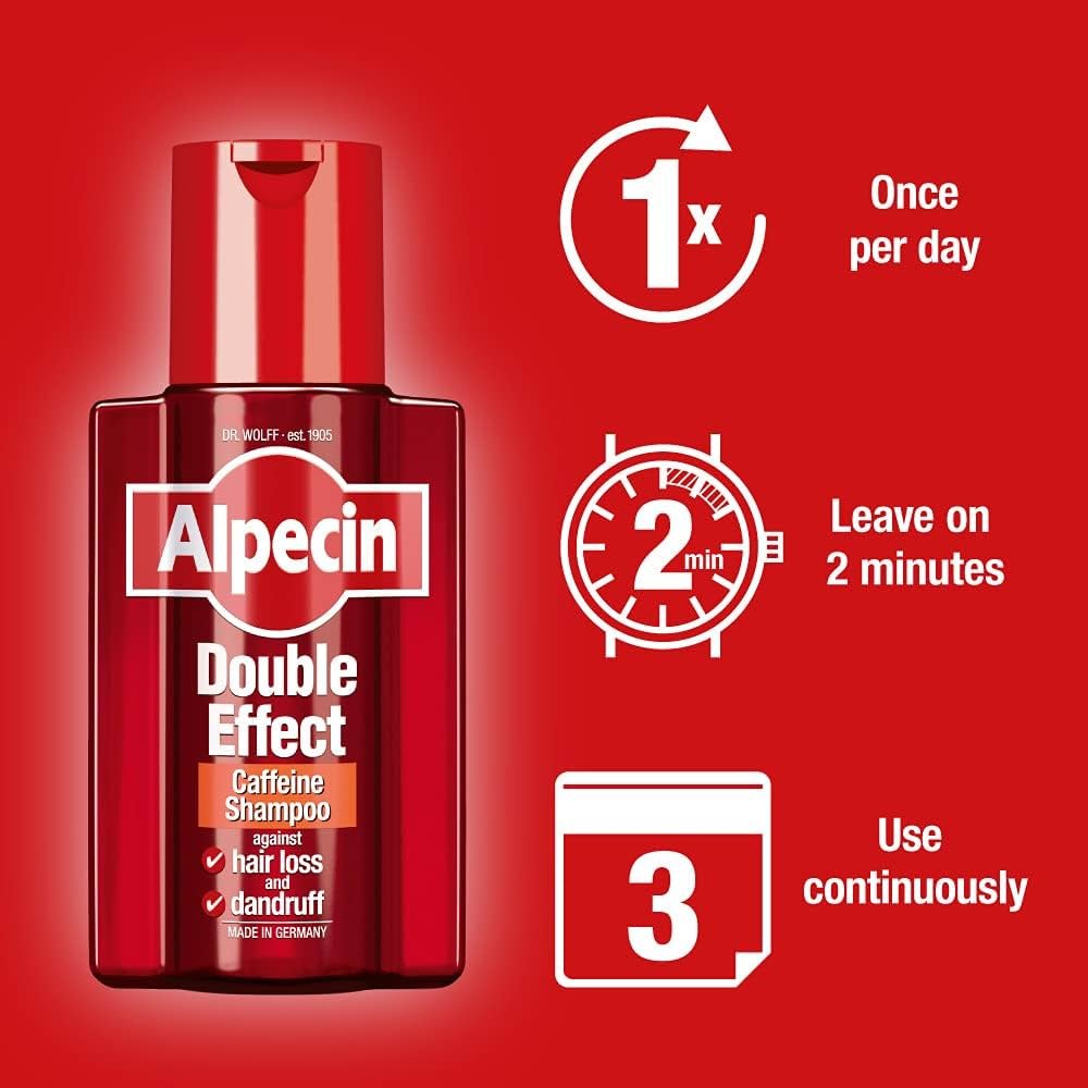 ALPECIN DOUBLE EFFECT SHAMPOO 200 ML
