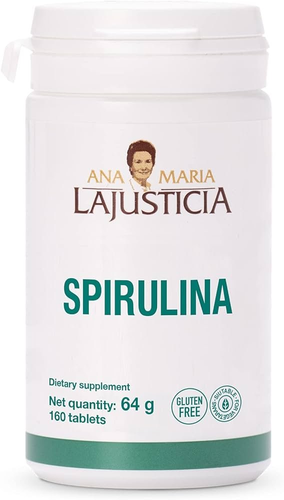 ANA MARIA LAJUSTICIA - SPIRULINA – 160 TABLETS