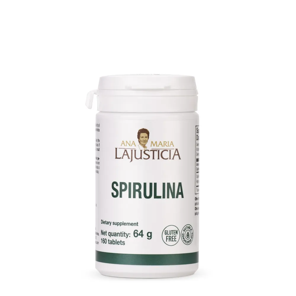 ANA MARIA LAJUSTICIA – SPIRULINA – 160 TABLETS