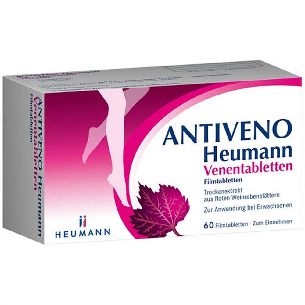 ANTIVENO HEUMANN VENENTABLETTEN 360 MG FILMTABLETTEN, 60 PCS. TABLETS