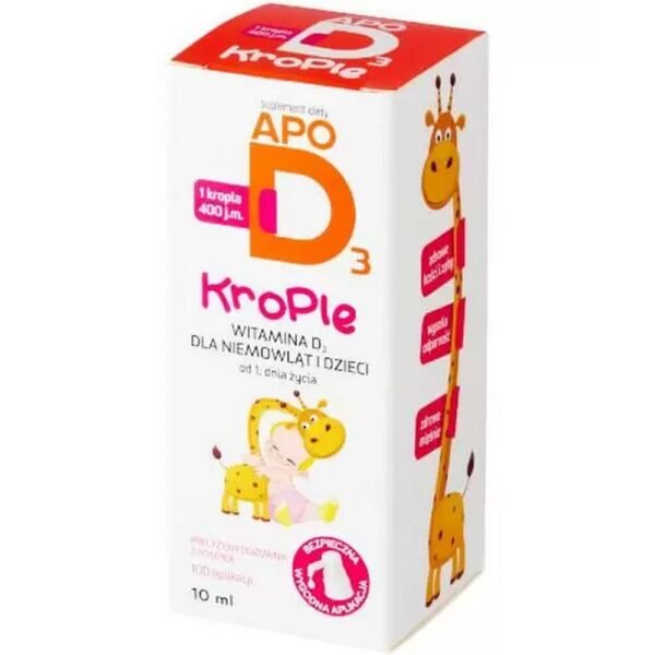 Contains vitamin D - an ingredient that supports the functioning of the body by supplementing the daily diet.