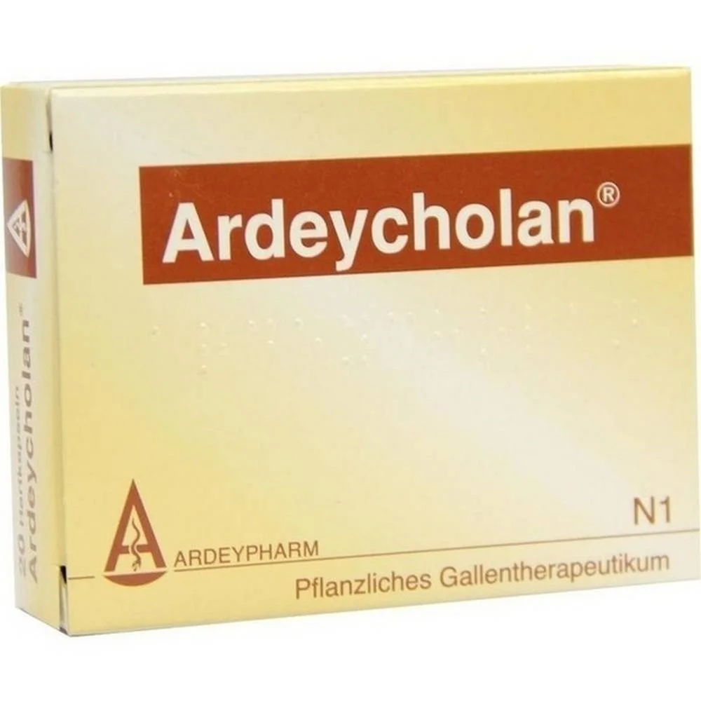 ARDEYCHOLAN HARD CAPSULES, 100 PIECES kidsapo