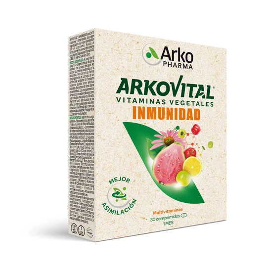 ARKOPHARMA ARKOVITAL CLEAN ENERGY, MULTIVITAMIN NATURAL DEFENSE AND VITALITY, 30 UNITS (PACKAGE 1)