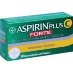 Effervescent tablets for cold pain, headaches and fever.