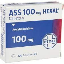 ASS 100 HEXAL TABLETS, 100 PCS