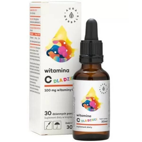 Aura Herbals Vitamin C - a dietary supplement supporting the proper functioning of the immune system.