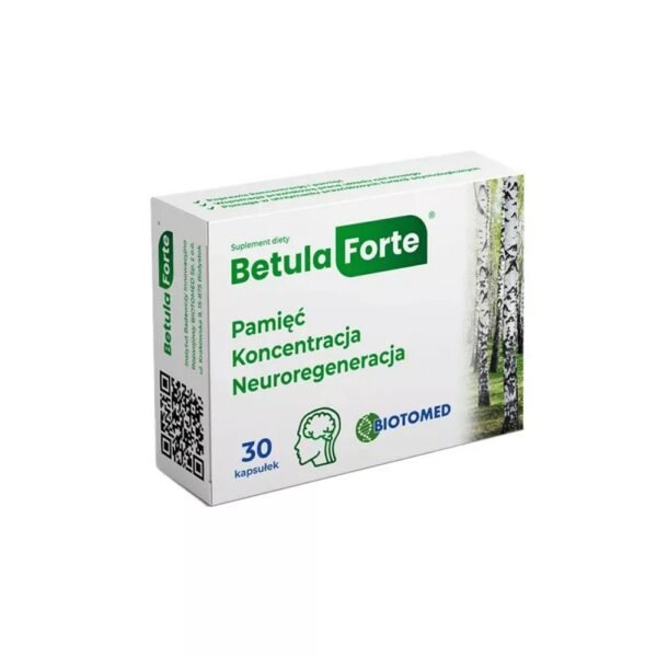 Betula Forte - memory and concentration - is a nutritional supplement that supports intellectual performance, including in Alzheimer's disease.
