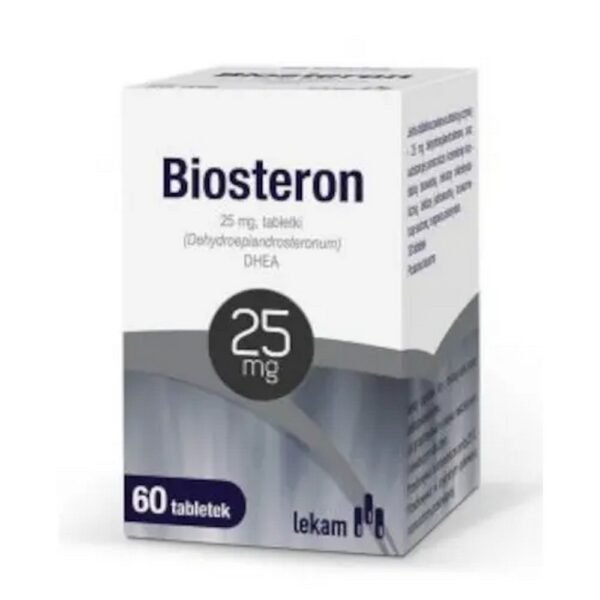 Dehydrrepiandrosterone is a steroid hormone produced in the adrenal glands and released into the blood.