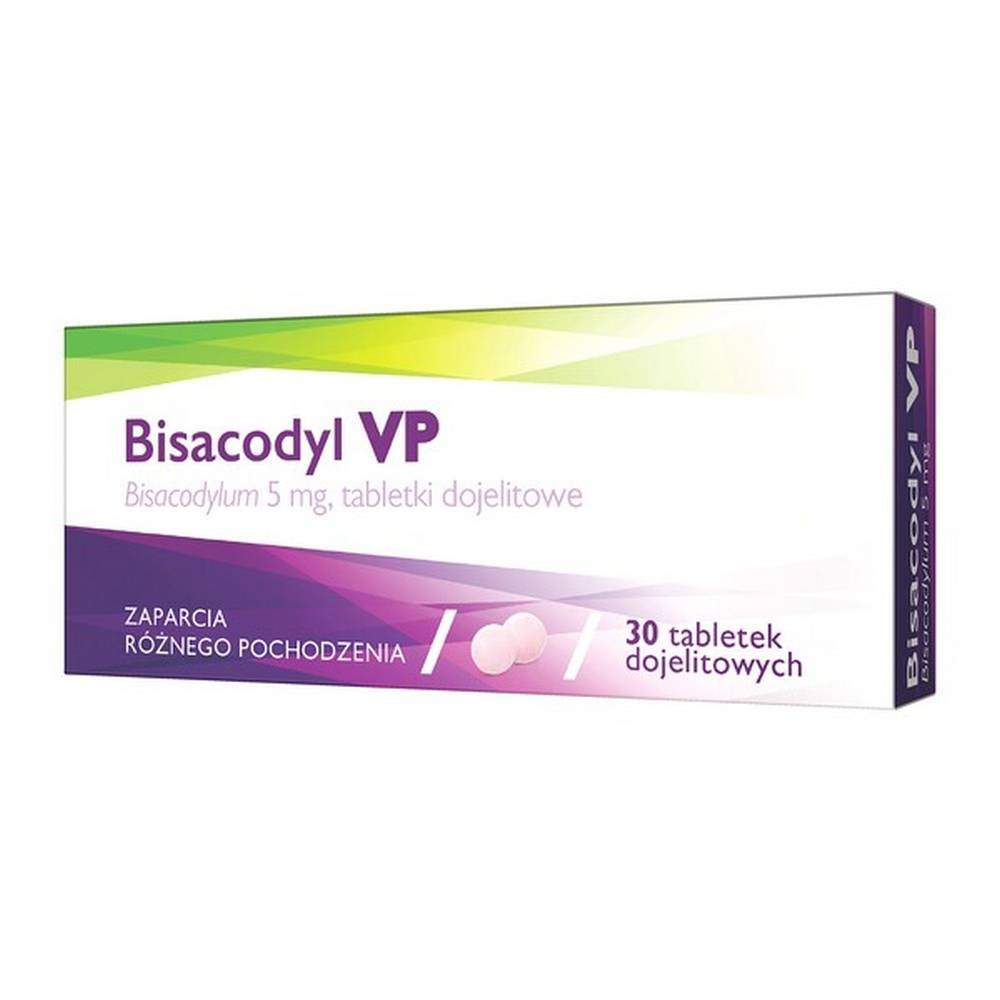 BISACODYL VP 5 MG 30 TABL. ENTERAL