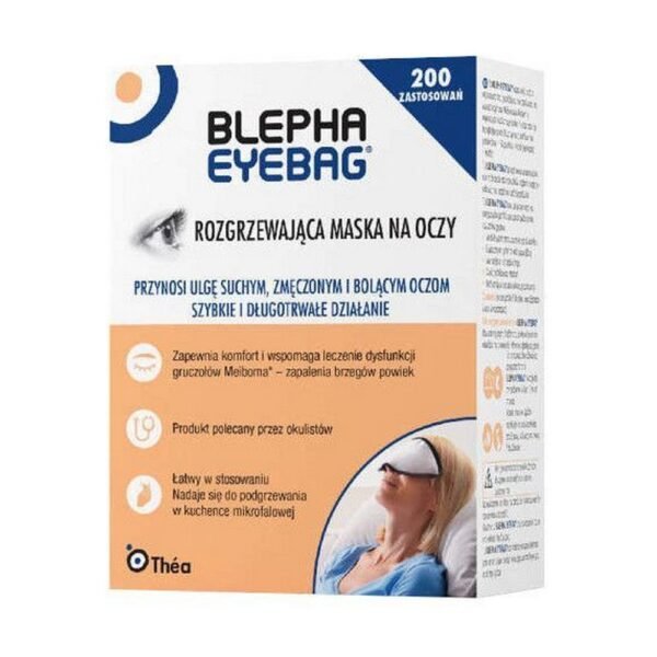 Blepha Eyebag Warming eye mask is a medical device that brings quick relief to dry, tired and sore eyes.
