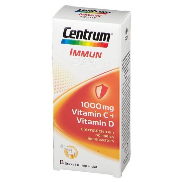 Dietary supplement with 1000 mg vitamin C.