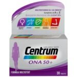 Centrum ONA 50+ - a dietary supplement containing a complete set of vitamins and minerals, created especially for women over 50, containing 24 ingredients important for health and well-being.