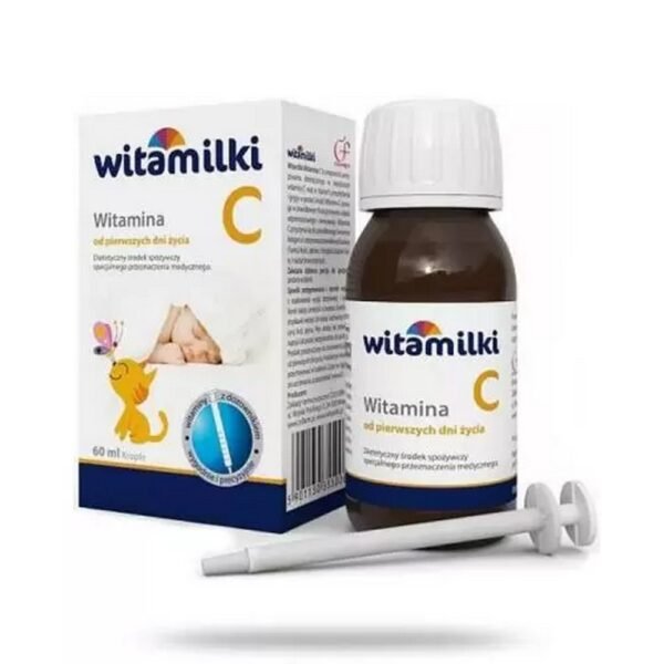 Wamilki Vitamin C is intended for dietary management during the period of increased demand for vitamin C, from the 2nd month of a child's life.