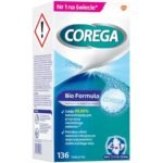 Corega Tabs Bio Formula, denture cleaning tablets - a medical device intended for cleaning dentures without scratching them.