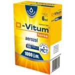 D-Vitum 1000 - a dietary supplement containing vitamin D dissolved in MCT oil.