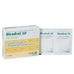 Dicodral 60 is a special medical product for oral rehydration based on mineral salts and glucose, intended for the dietary treatment of diarrhea in order to reduce the risk of dehydration and compensate for water-electrolyte imbalances.