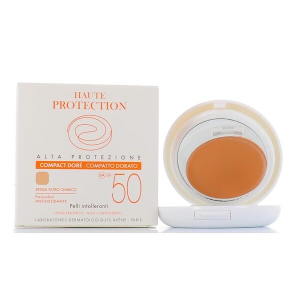 High sun protection for intolerant or fragile facial skin