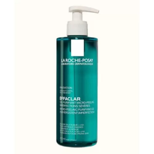 La Roche Posay Effaclar micro-peeling gel is a cosmetic product intended to cleanse the skin, remove impurities and excess sebum and reduce imperfections.