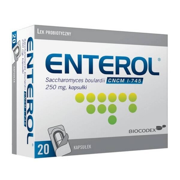Enterol affects the intestinal flora, the so-called “substitute for natural flora,” compensating for its temporary disturbance