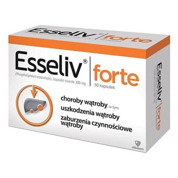 Esseliv duo is a dietary supplement containing ingredients that support liver health and proper digestive processes.