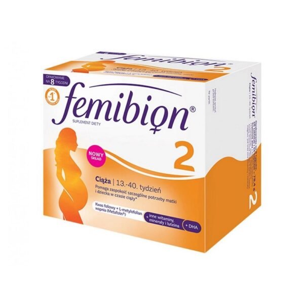 Femibion 2 Pregnancy is a nutritional supplement that helps meet the special needs of mother and child during pregnancy.