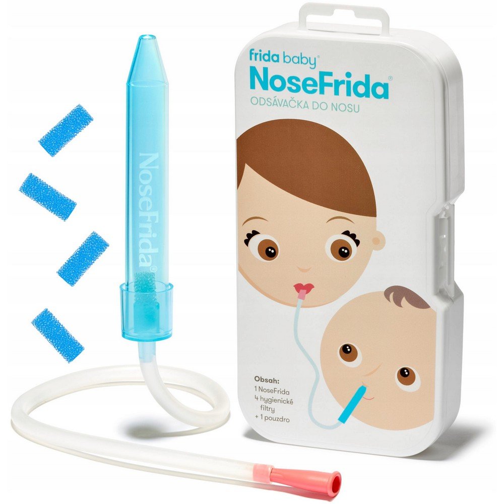 frida childrens nasal aspirator 1 piece L'aspirateur Frida est un appareil sûr qui permet d'éliminer le mucus résiduel chez les enfants à partir d'un an.