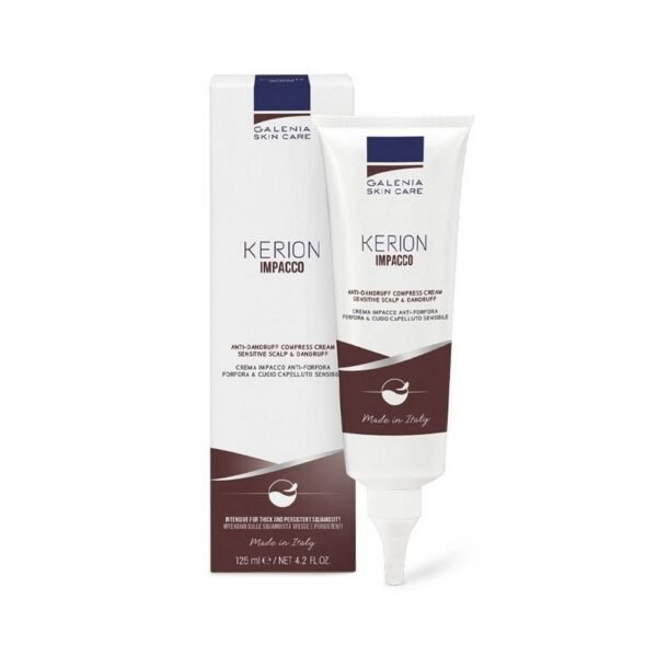 Anti-dandruff cream compress; intensive on thick and persistent flakiness.