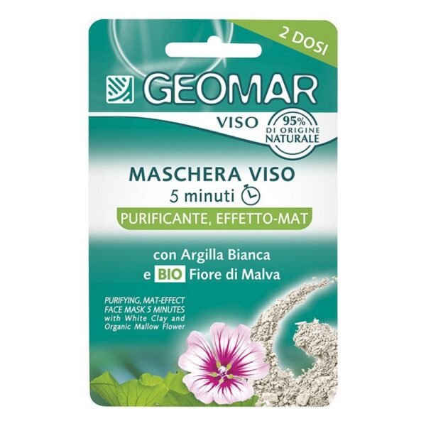 Facial mask that helps eliminate impurities from the face in just 5 minutes.