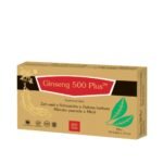 Ginseng 500 Plus is recommended as support for adults during periods of weakened immunity, fatigue, intense physical activity and stress.