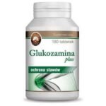 Glucosamine plus is a dietary supplement that supplements the diet with glucosamine, which is a component of joint cartilage and other connective tissues, and vitamin C.