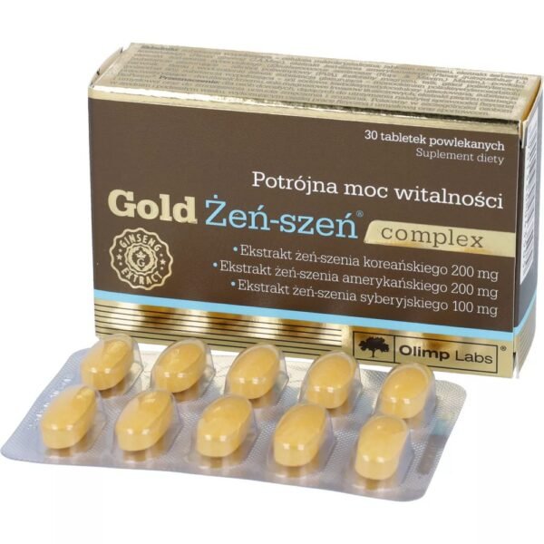 Ginseng Vita-Complex is a dietary supplement from Olympus that helps provide comprehensive support for adults and physically active people in maintaining health and vitality.