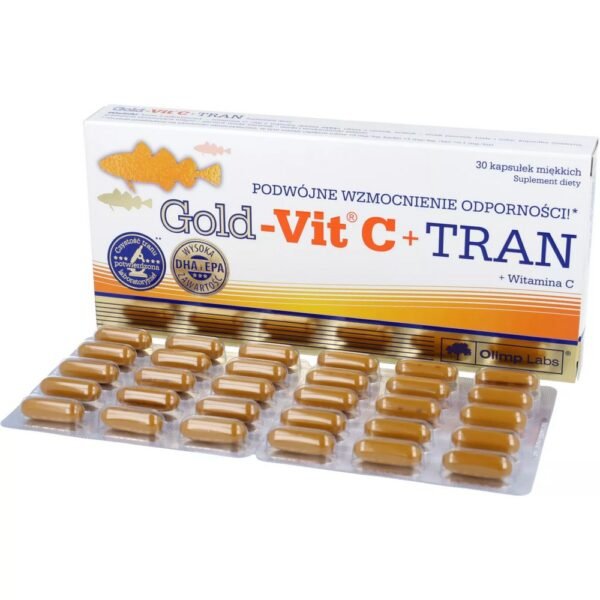 Gold-Vit C + Cod Liver Oil is a dietary supplement containing fish oil (fish oil) and large amounts of vitamin C.