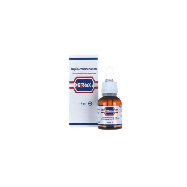 Grip Stop - nasal drops that unblock the nasal passages in case of infectious-allergic rhinitis.
