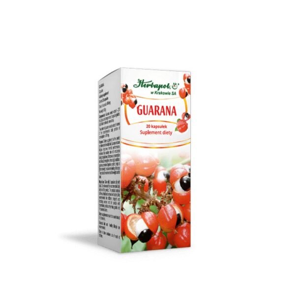 Guarana is a dietary supplement in capsule form that helps support mental performance and physical endurance.