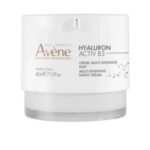Avene Hyaluron Activ B3 Multi-intensive cream is a regenerating cosmetic product for all skin types with a moisturizing effect for use at night.